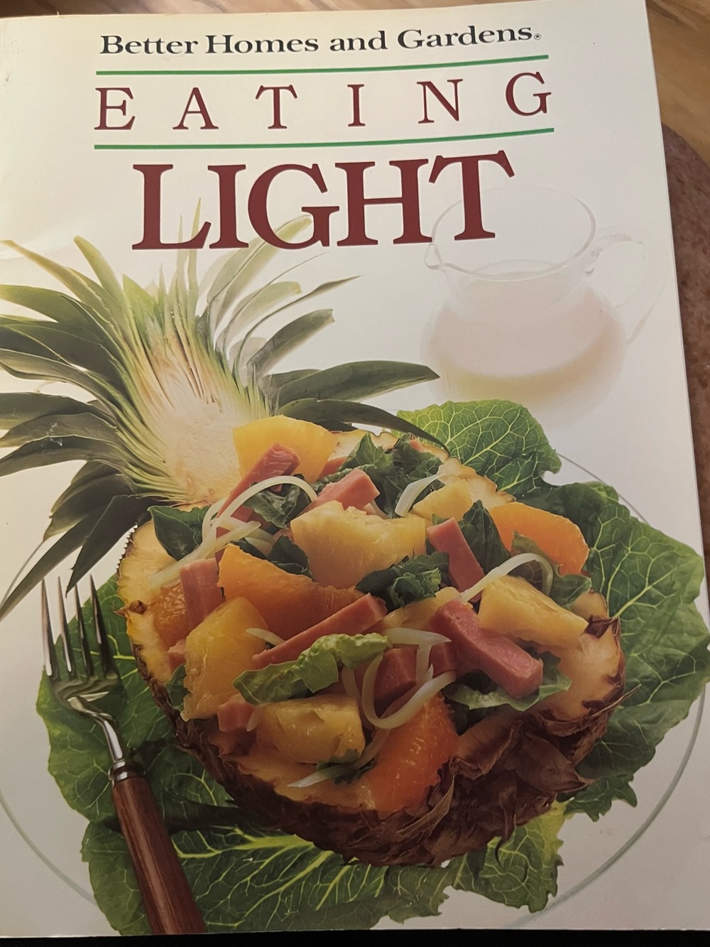 Better Homes And Gardens Eating Light Cookbook — White, Green, Yellow